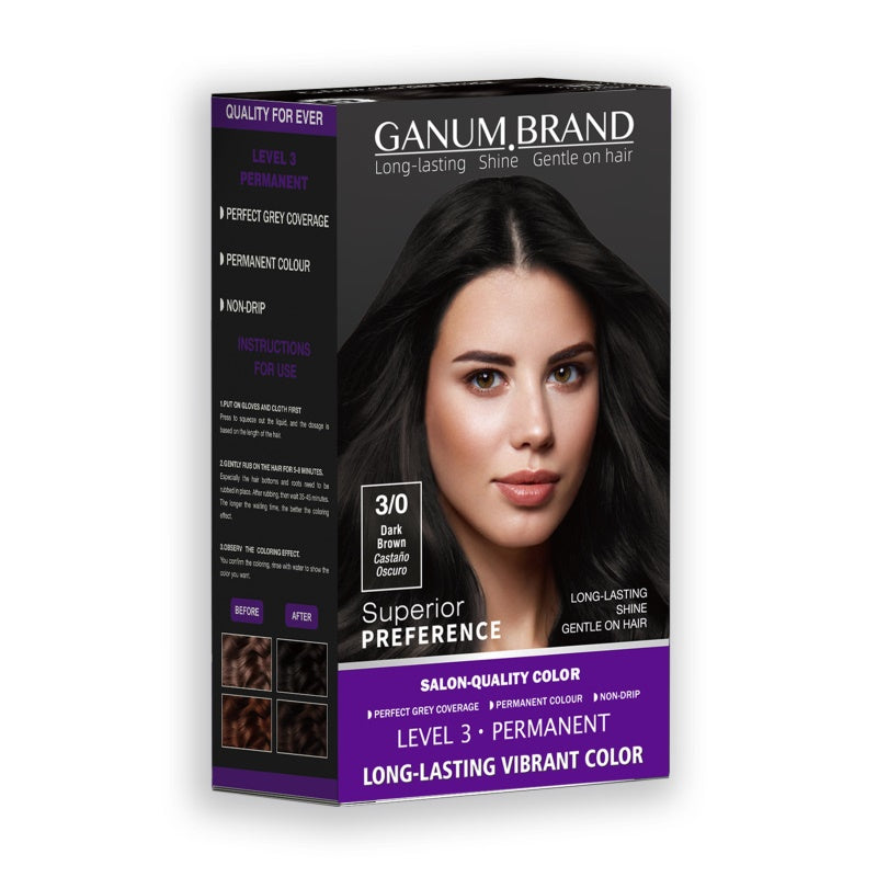 Hair Dye Cream - Color 3/0