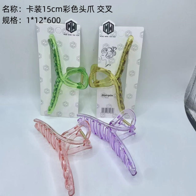 Card 15cm color head claw cross