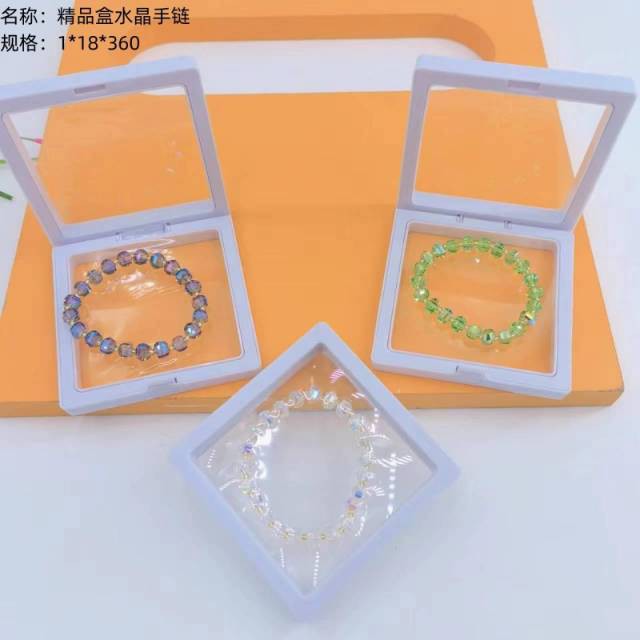 Exquisite box crystal bracelet