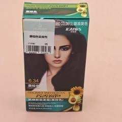 Chestnut brown hair dye