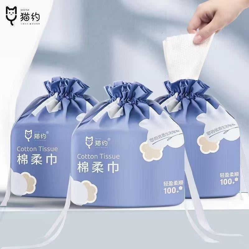 802 Cat-Approved Rolled Facial Towel, 200g