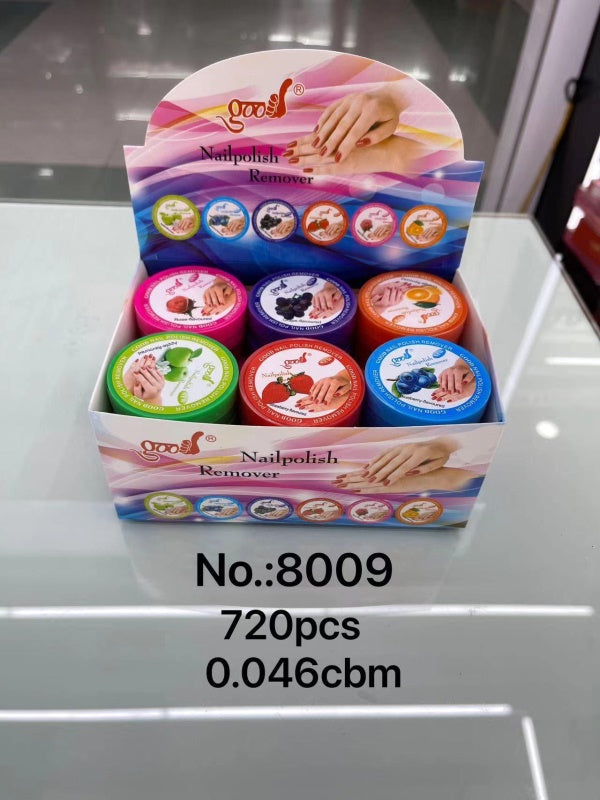8009 Nail Polish Remover Wipes