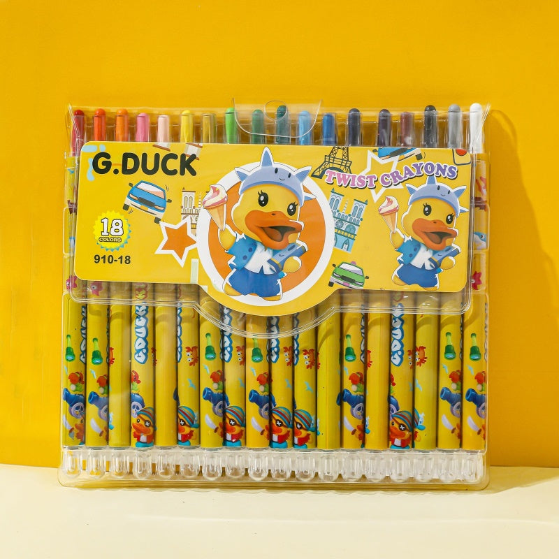 Yellow Duck 910-18 Color Rotating Crayon
