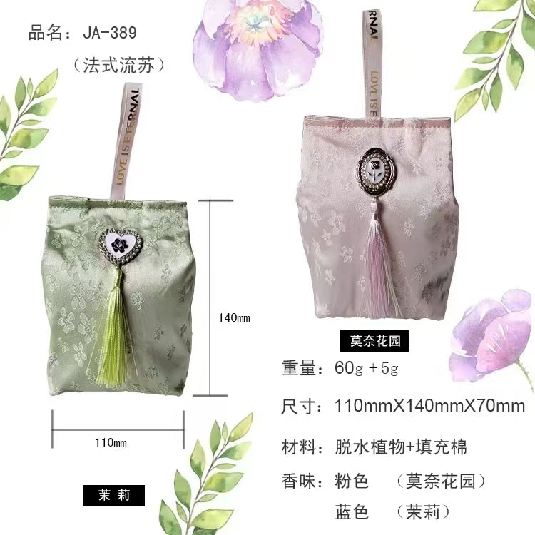JA-389 French-style tassel sachet