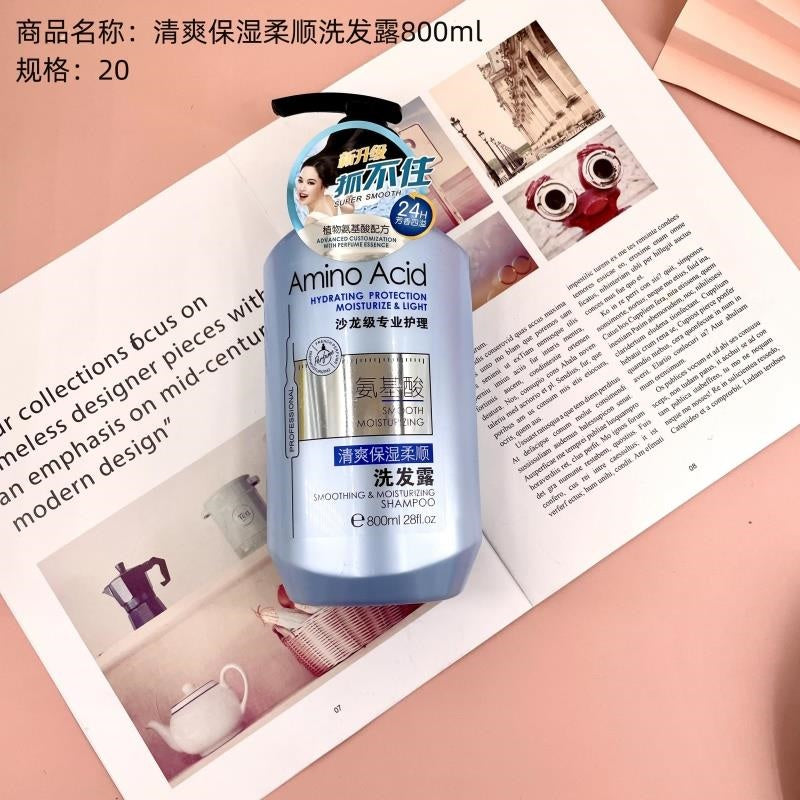 Refreshing, moisturizing and softening shampoo 800ml