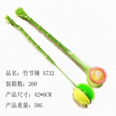 A732 Bamboo - joint Hammer, Back Scratcher