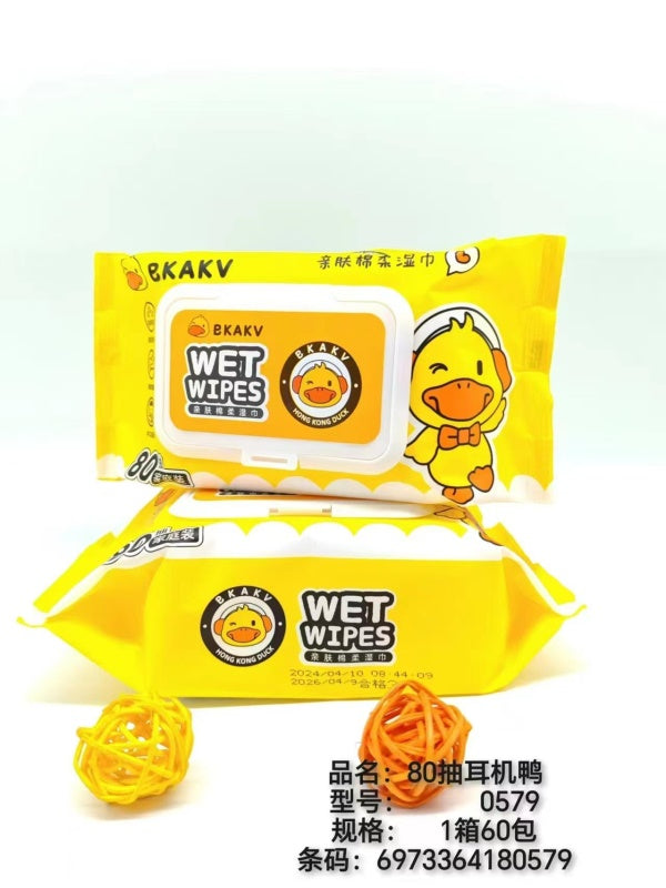 Headphone Duck 0579 Wet Wipes (80 Pieces)