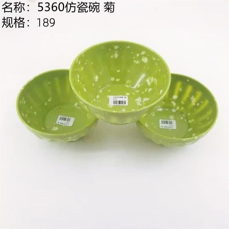 5360 imitation porcelain bowl, mixed