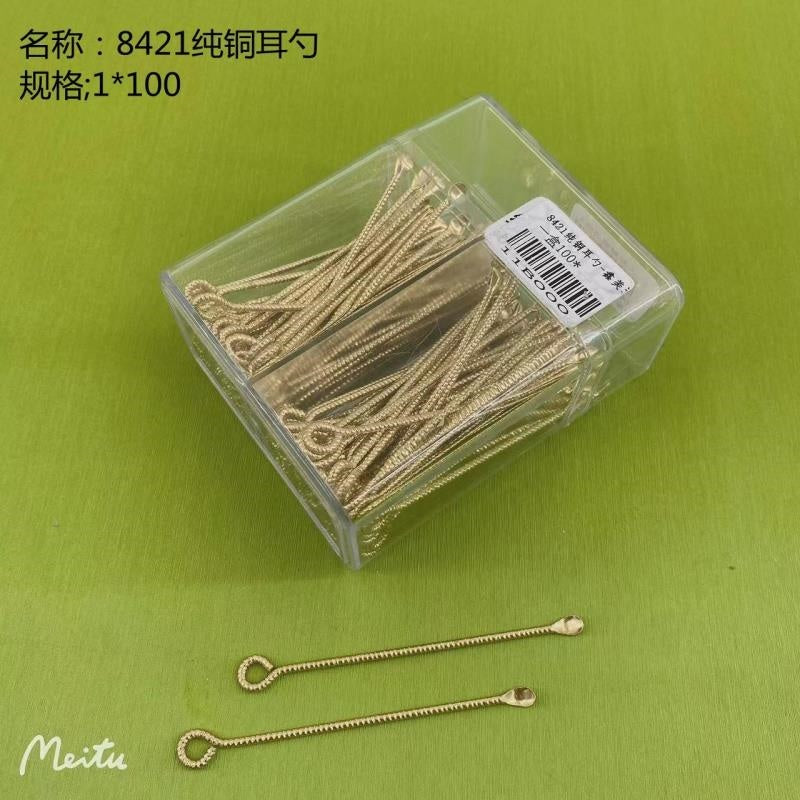 8421 Silver Ear Pick - Sold by Box