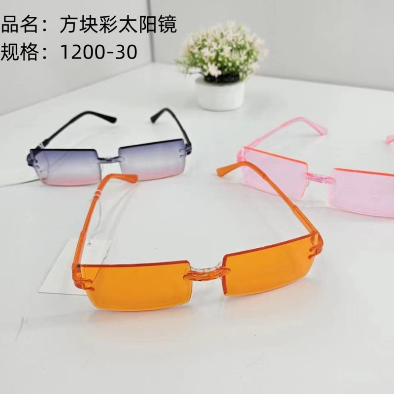 Square colored sunglasses
