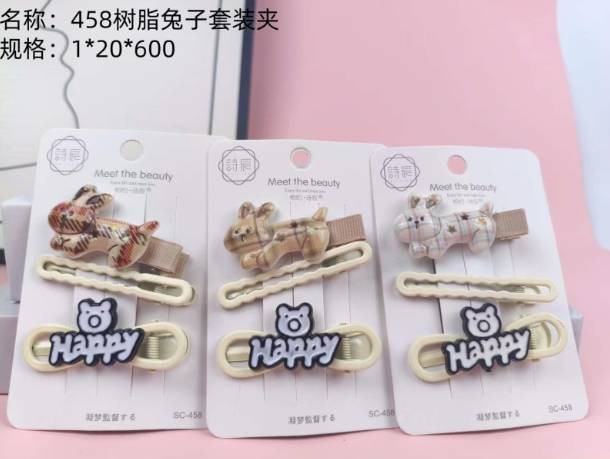 458 Resin Rabbit Suit Clips