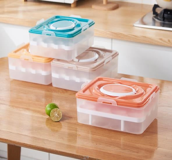 SR3715 portable 2 layer egg fresh-keeping box