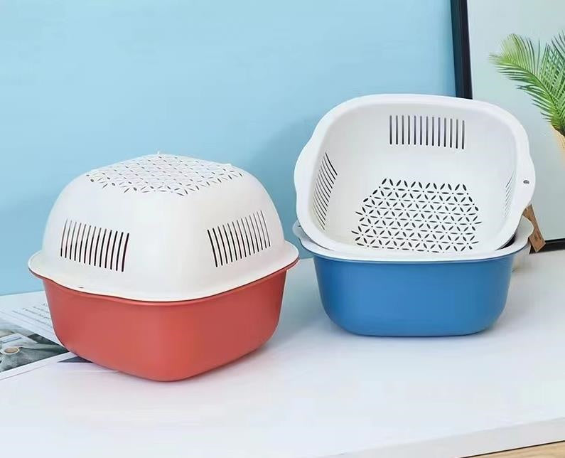 Q205 Square-Draining Basket