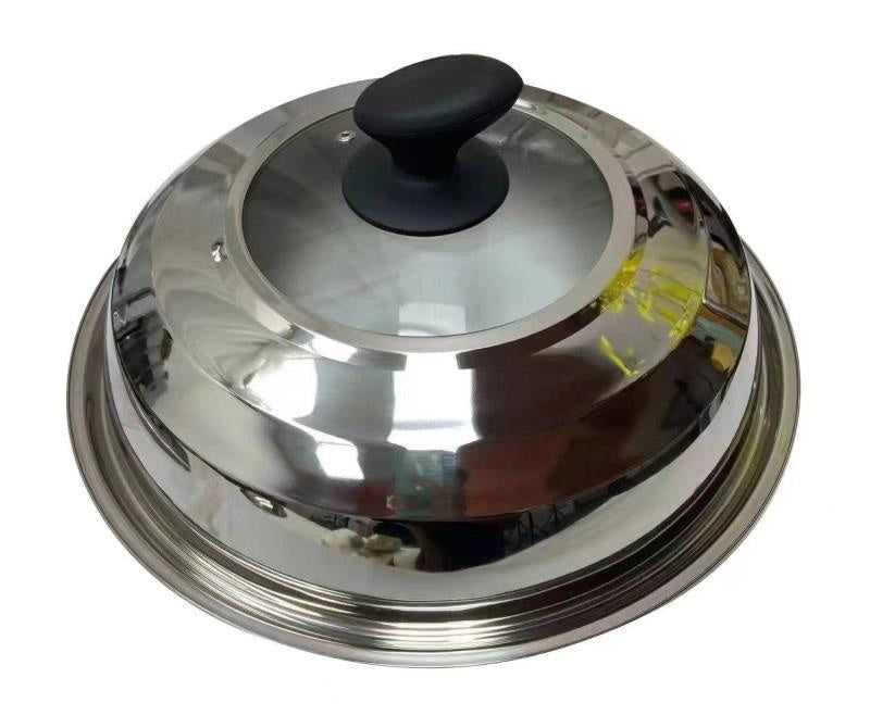 Elegant lid 38CM with top beads