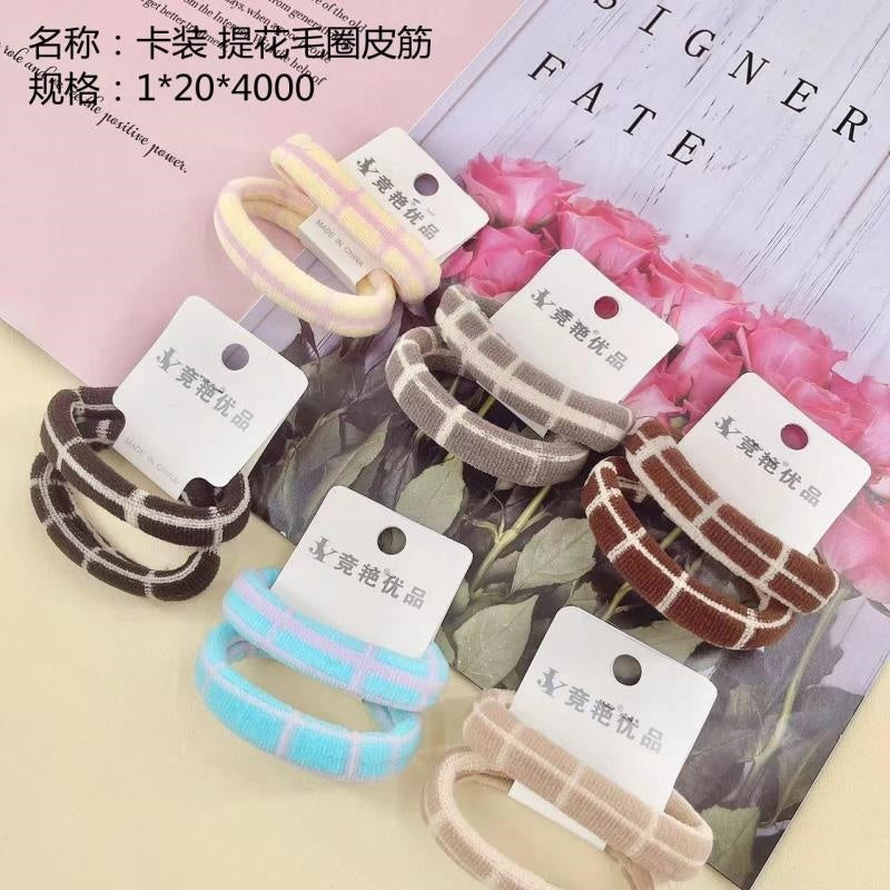 Card Jacquard terry rubber band