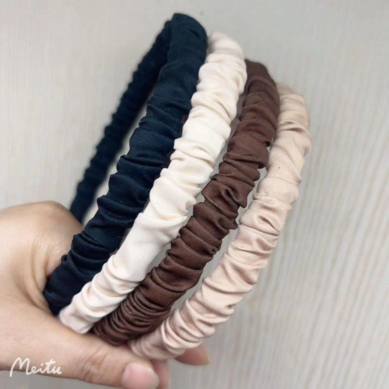 brown wrinkle head buckle