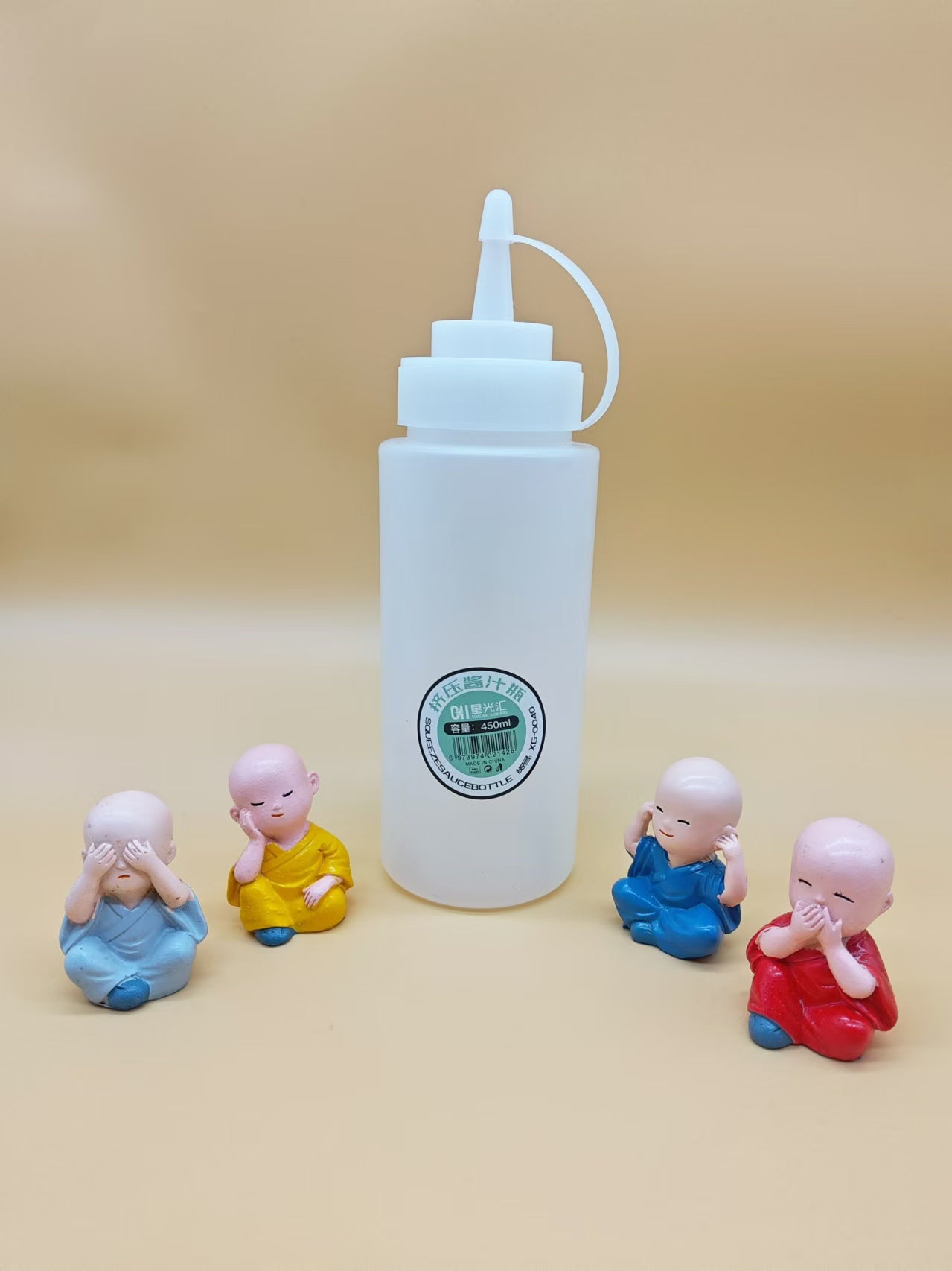450ML squeeze sauce bottle