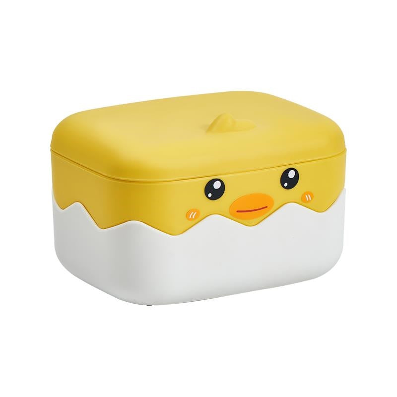 Little yellow duck 6358 broken shell chicken soap box