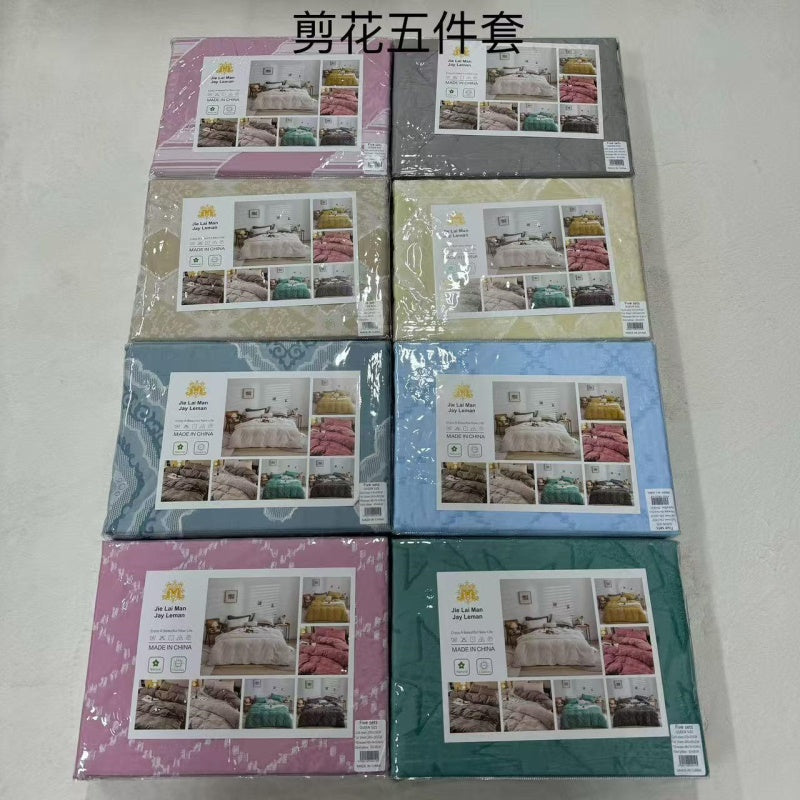 Five-piece flower-cutting set