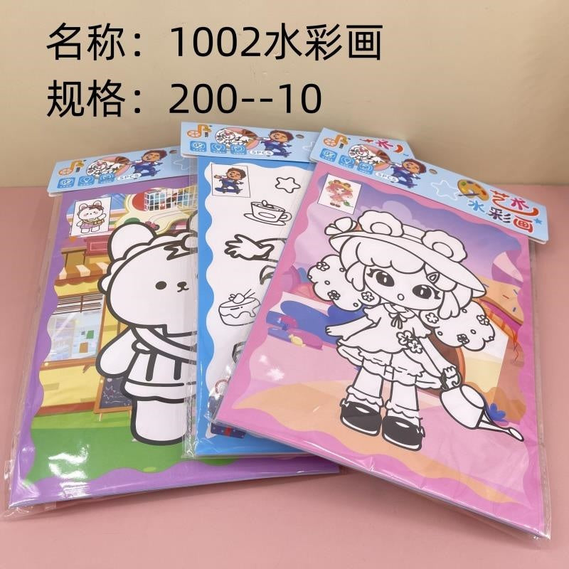 1002 watercolor paintings