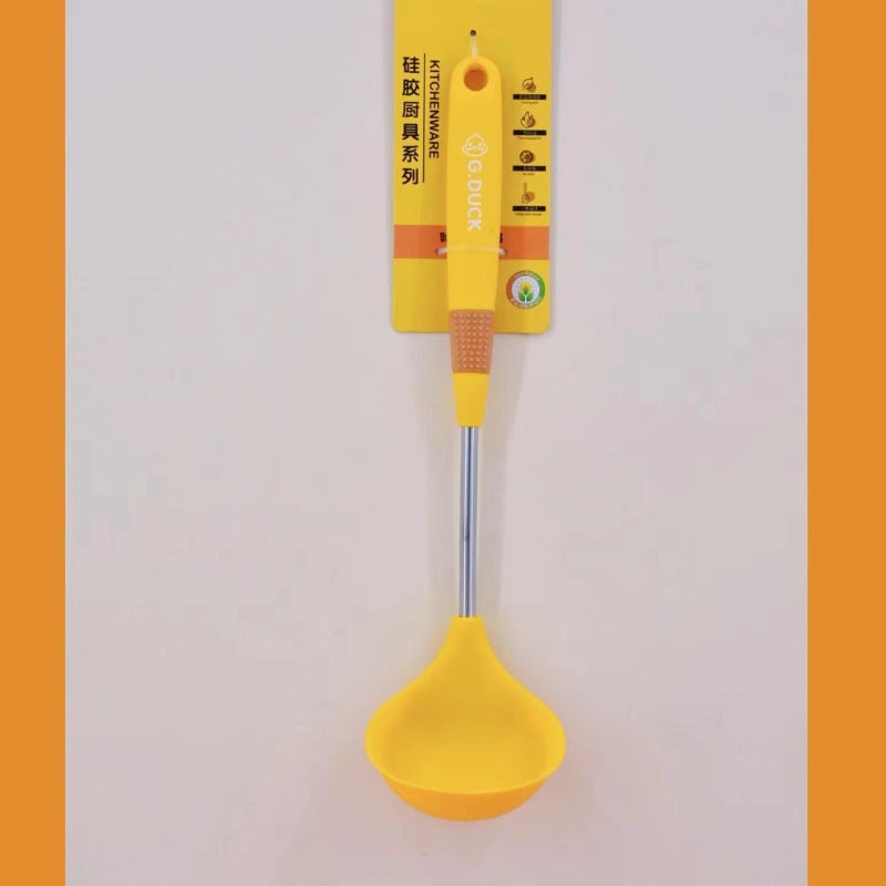 Little Yellow Duck 8012 Silicone Soup Spoon