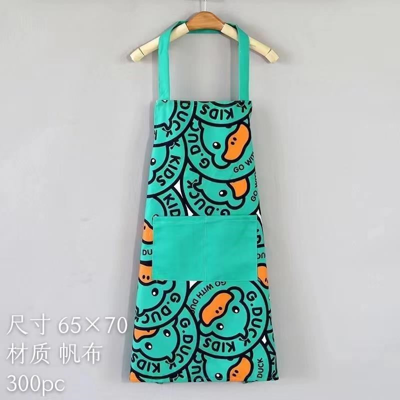 Rubber ducky neck - hanging circular apron