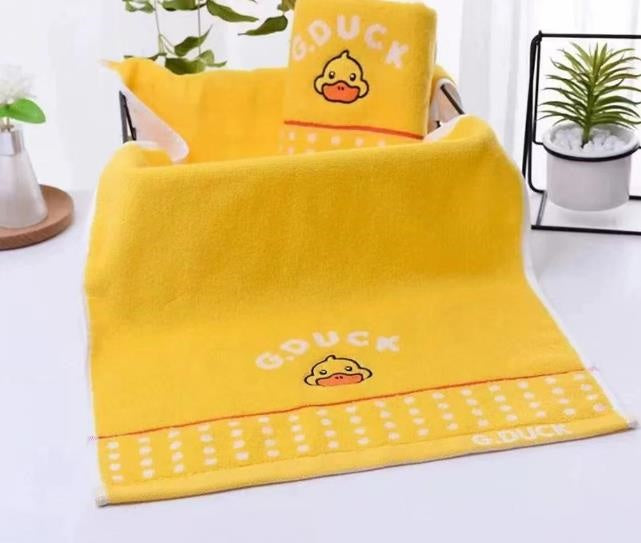 T321 Dotted Duck Children's Towel