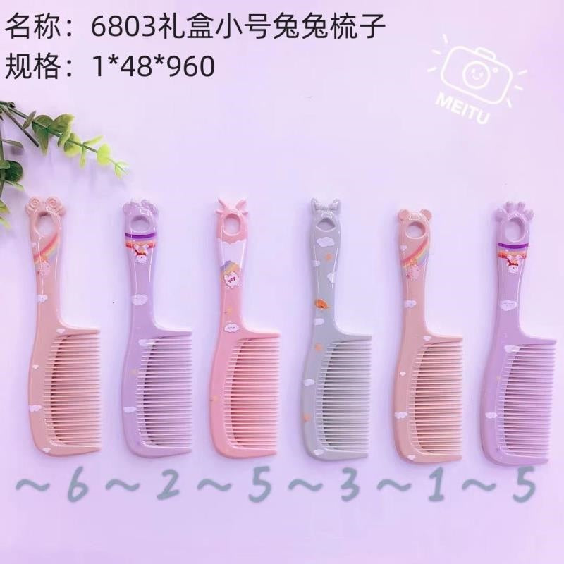6803 gift box small size rabbit rabbit comb