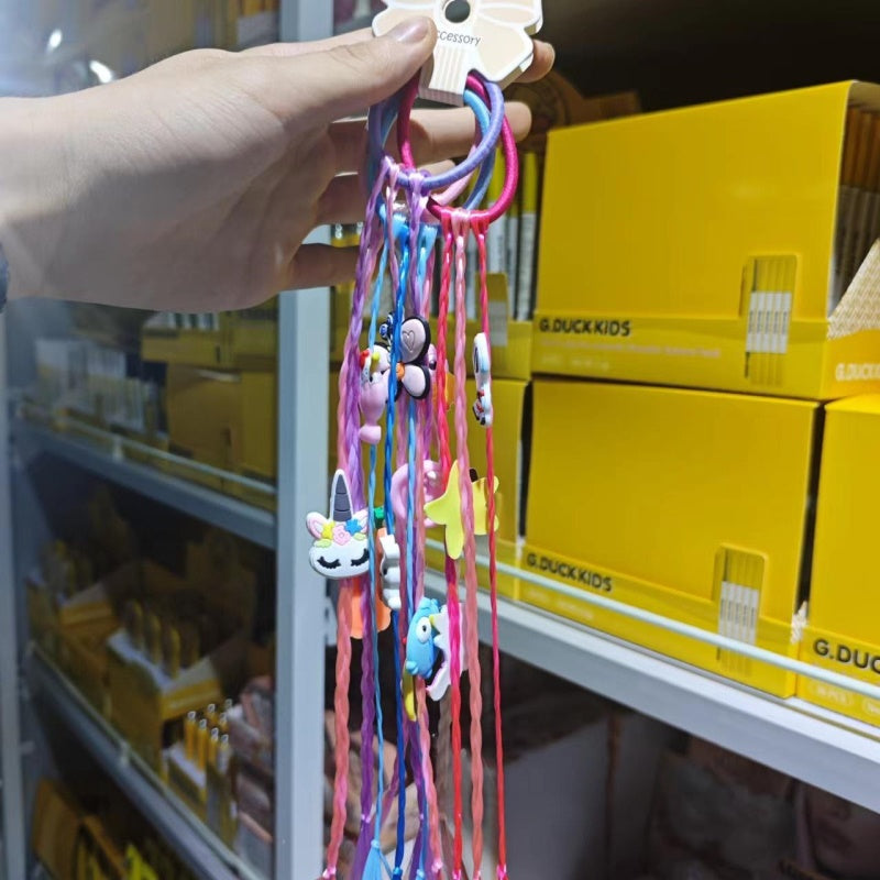 Small animal braided rubber band