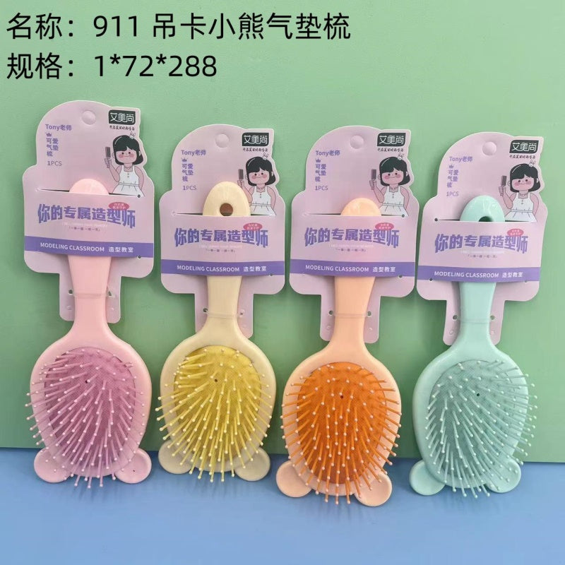 911 Elephant Bear Cushion Comb
