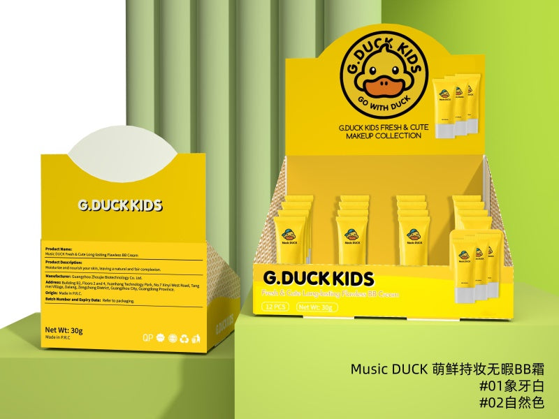 Crema BB impecable Little Yellow Duck color blanco marfil 01