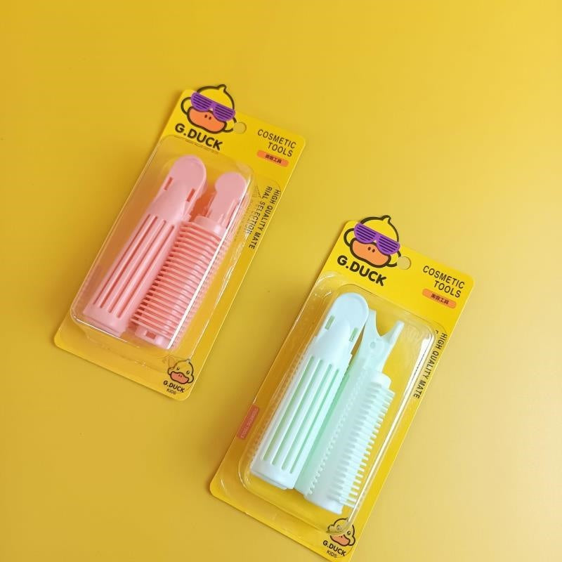 Yellow duck G8855 two curling iron (peanut) G8855