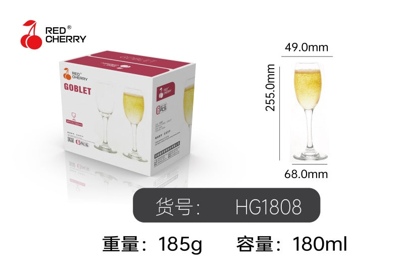 1808 champagne glass