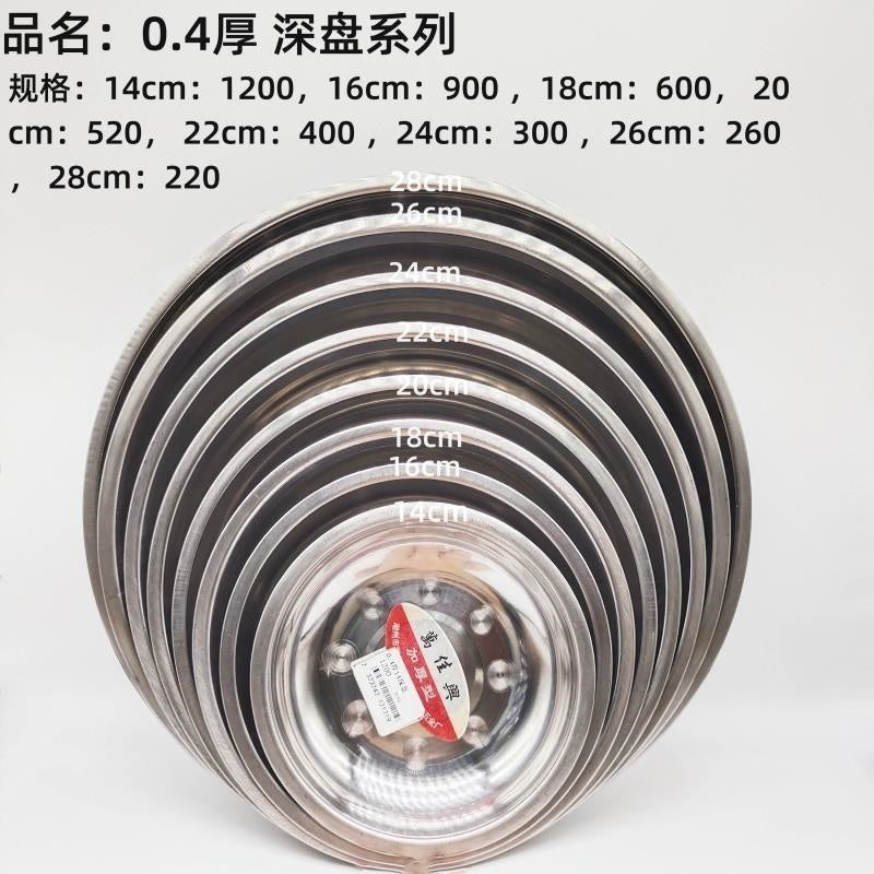 0.4 thick 18 deep plate