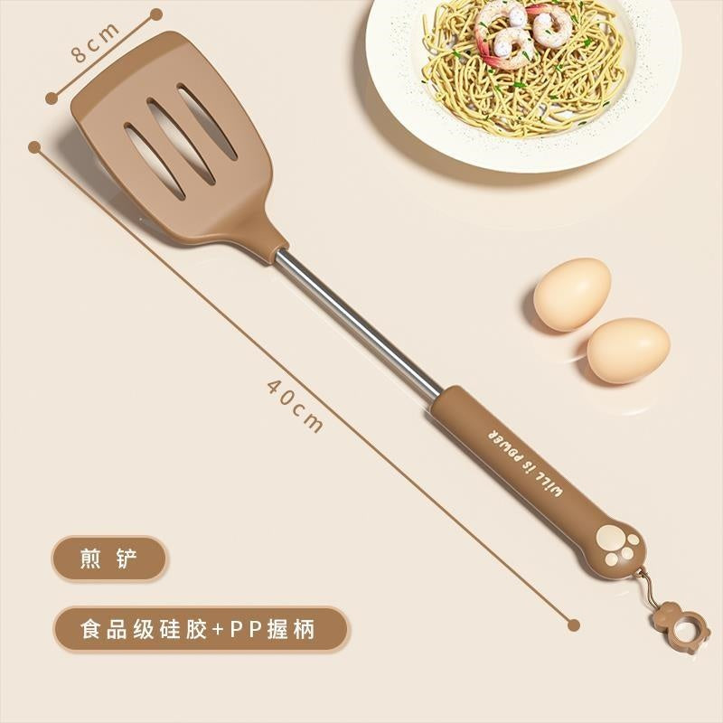 Bear Claw Silicone Spatula-Brown