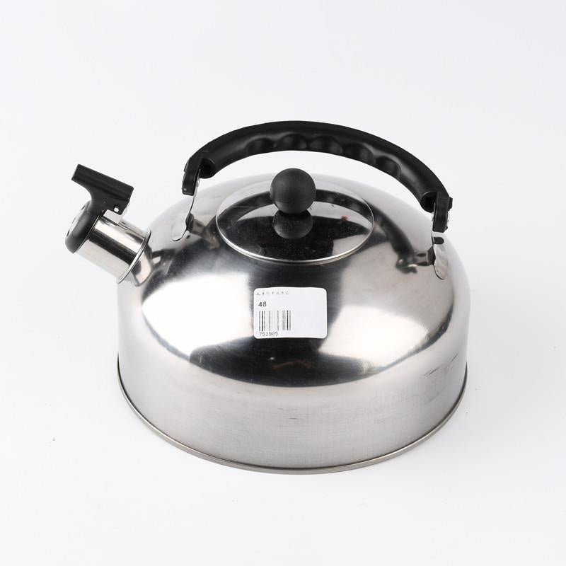 4L natural color flat bottom kettle