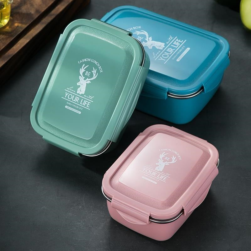 304 Nordic color fresh-keeping box 850ml (lunch box)
