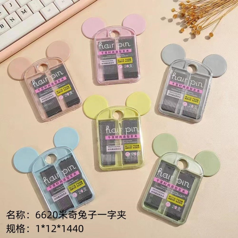 6620 Mickey Rabbit Hairpin (One-character Clip)