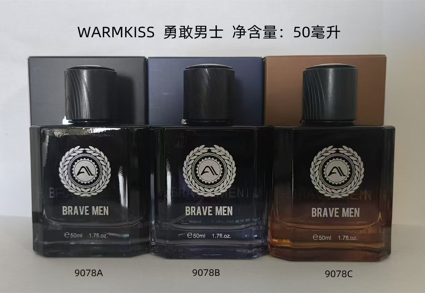 W9078B Brave Men's Perfume - Blue