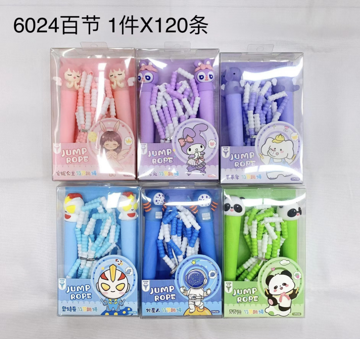 6024 mixed skipping ropes for hundreds of sections