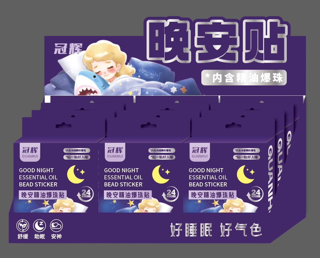 GH-2208 Good Night Essential Oil Patch Pop Beads