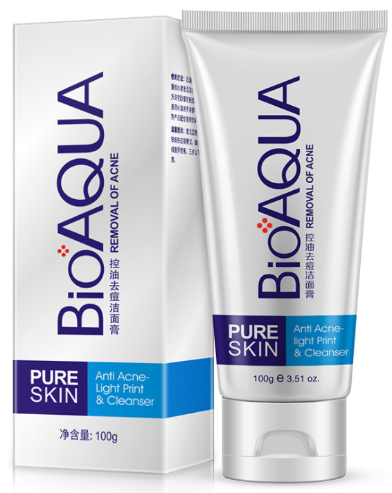 Boquanya Oil-Control and Acne-Removing Facial Cleanser (New) 100g