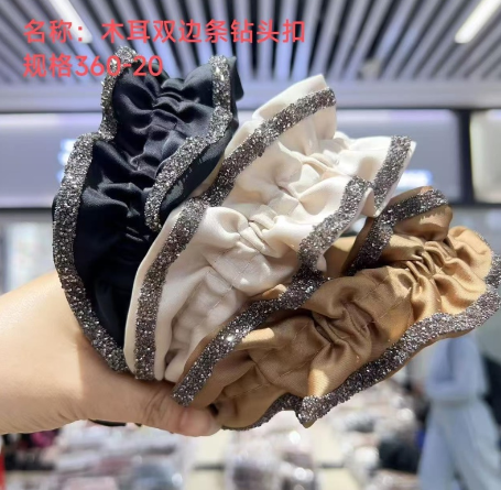 Broca de tira de doble cara con hebilla para oreja de madera