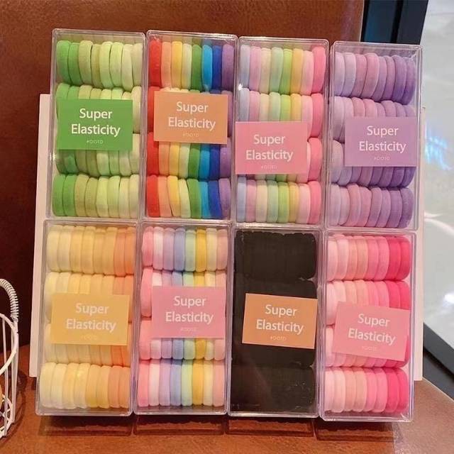 32 crystal box multicolor terry