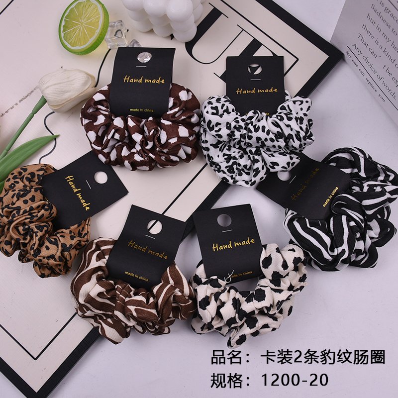 Card Pack 2 Leopard Intestinal Circles