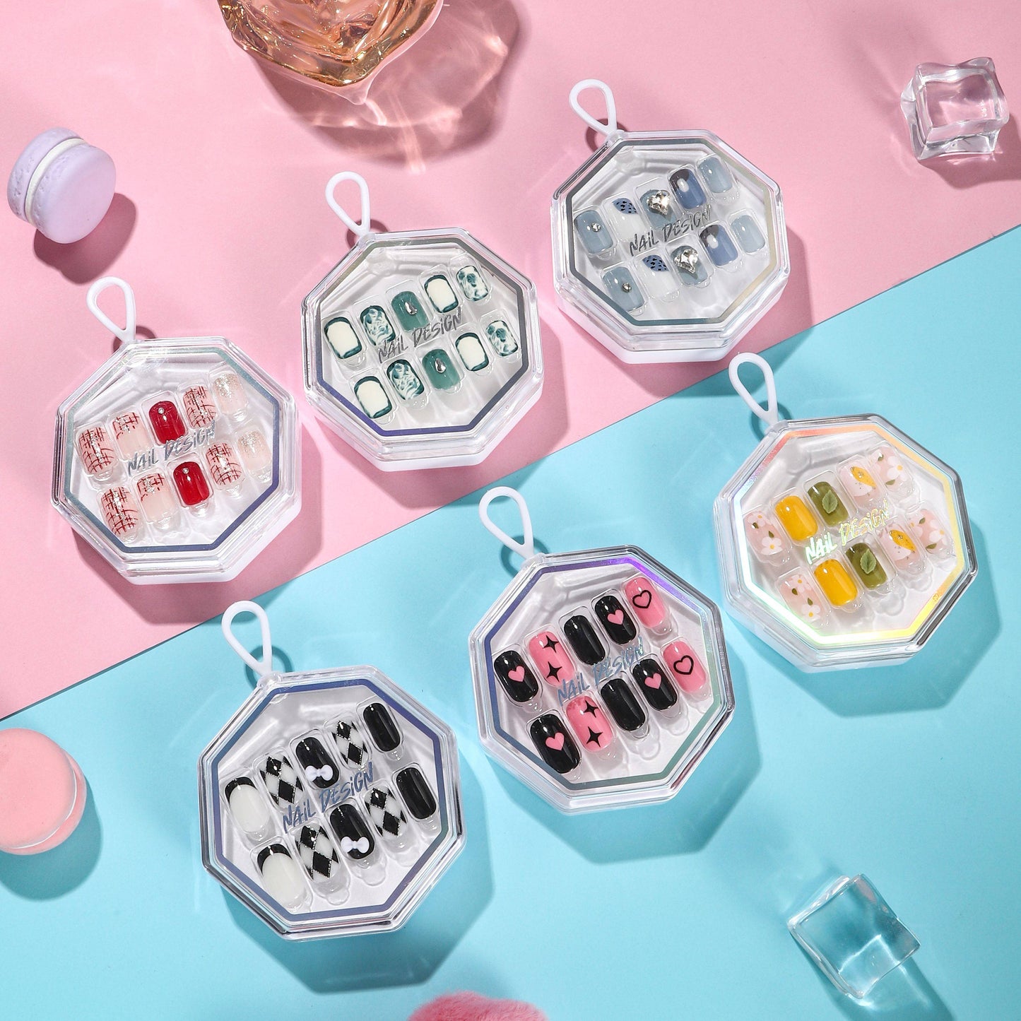 X-206 Shining Glamour Wearable Nail Art