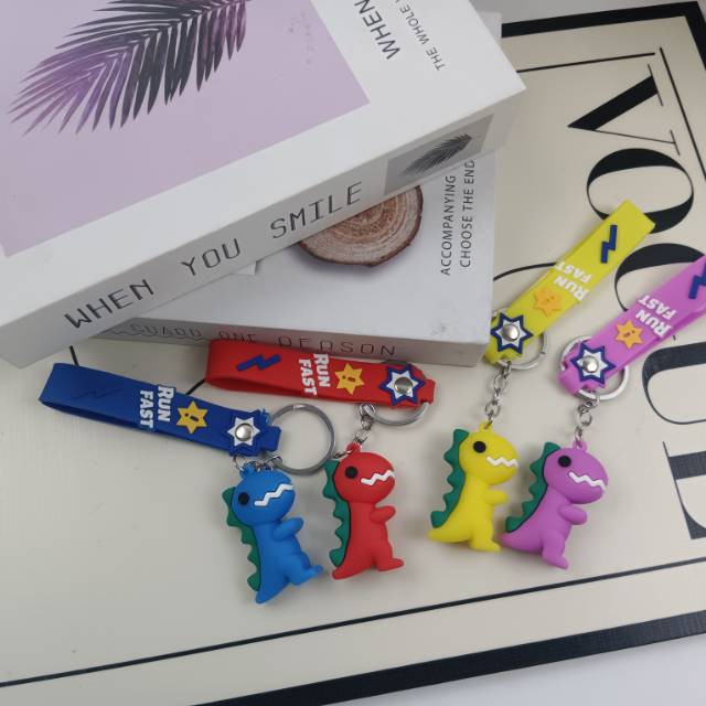 Hang the colorful tyrannosaurus