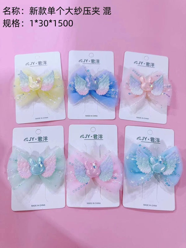 New single large yarn press clip, mixed