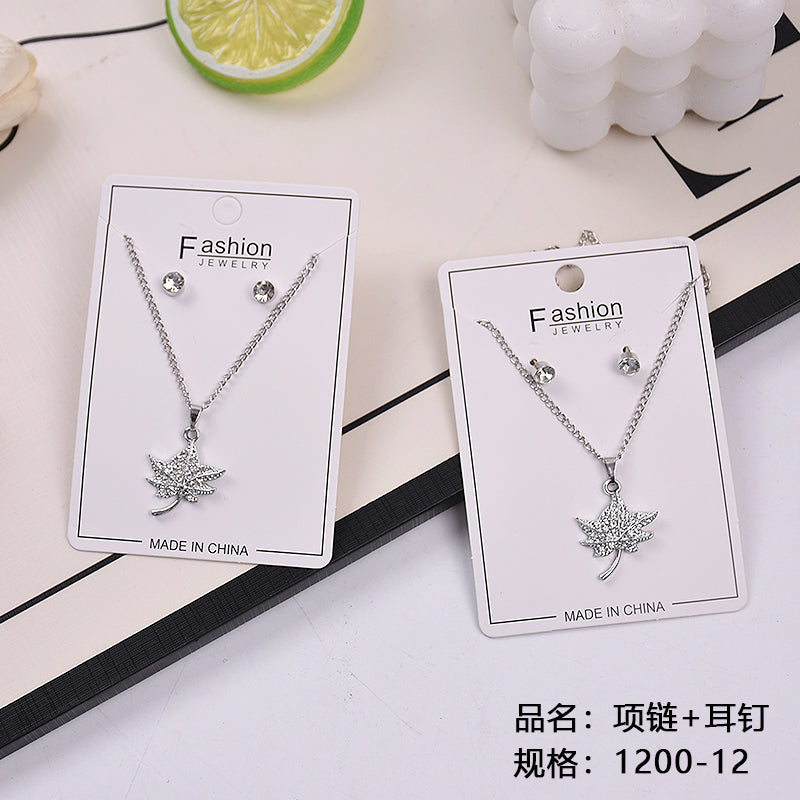 Necklace + Earrings
