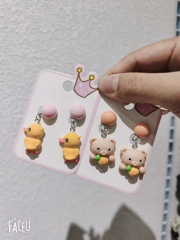 Boxed children's ear clips